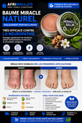 Baume Miracle - Soulagement Actif des douleurs liées aux nerfs