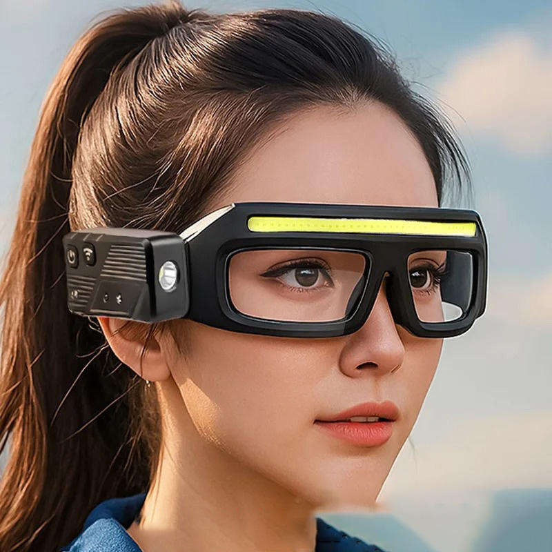 🔦 HeadLamp Glass™ — La lumière intelligente qui garde vos mains libres